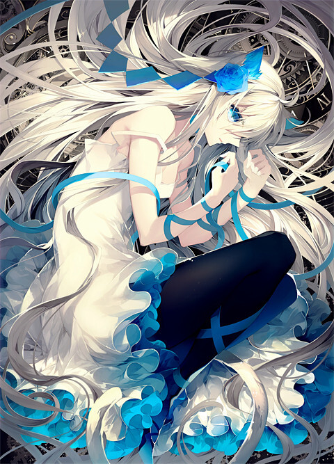 插画手绘 二次元美女 动漫 萌 壁纸