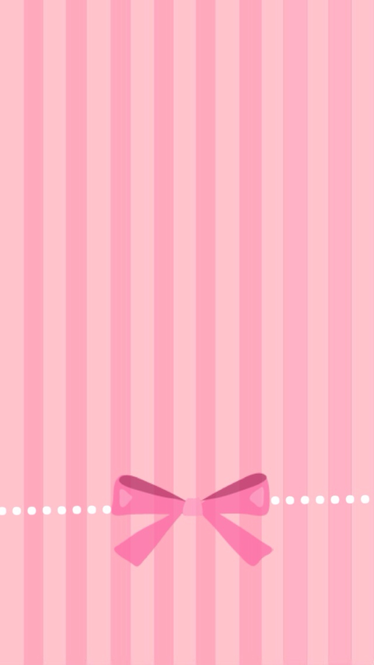 粉色蝴蝶结手机壁纸图片