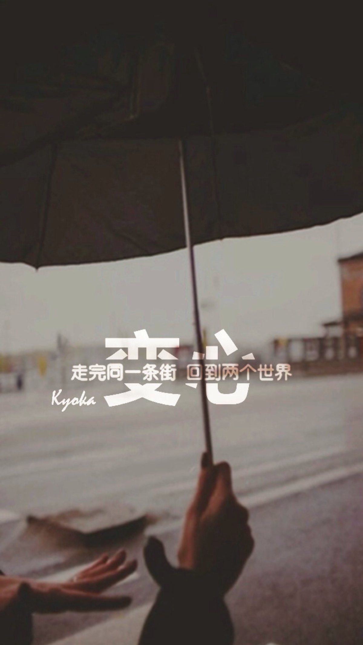 变心#原创壁纸#iphone壁纸# 清新.复古.文字.星空.伤感.语录.字母.