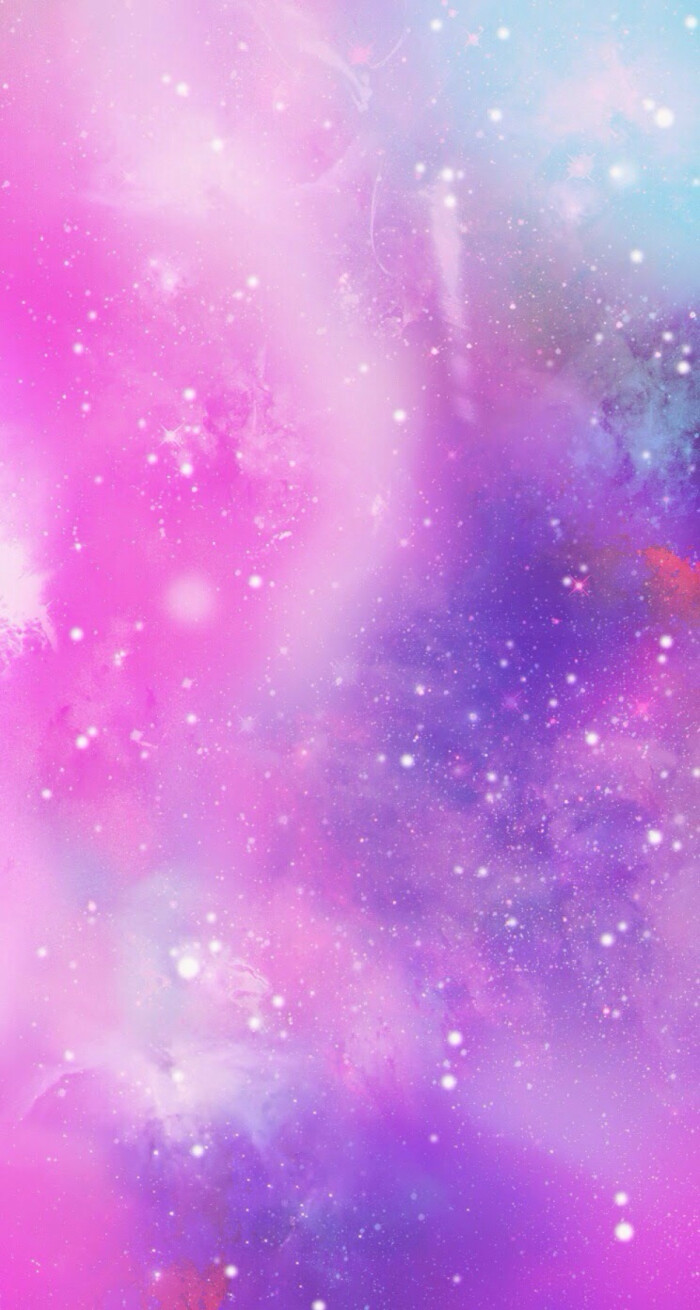 粉色大海星空图片