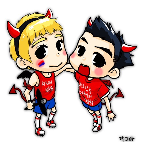 2pm 尼坤 张佑荣 q版