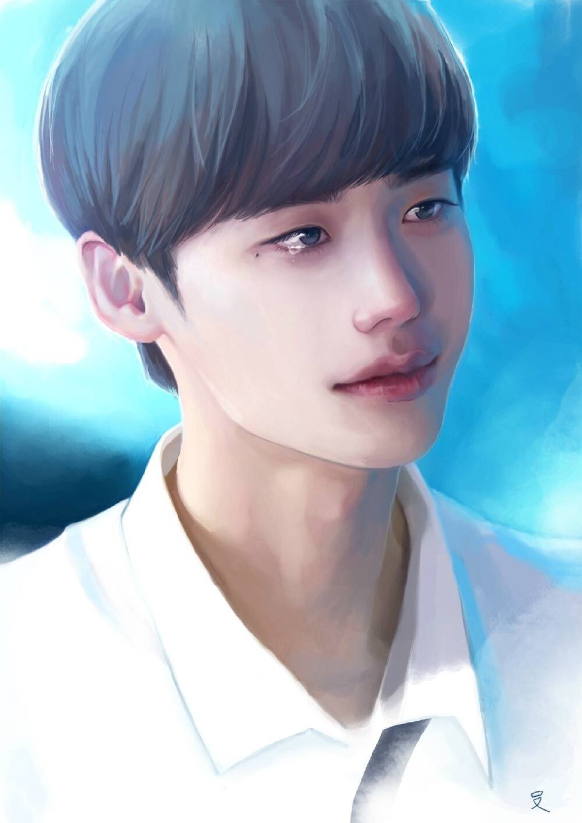 李钟硕 大神们手绘作品 出处见logo