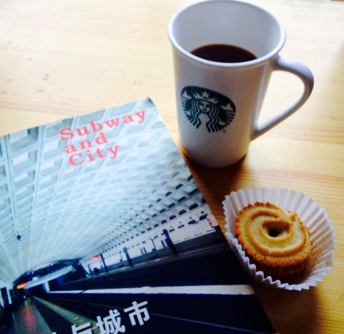 一杯咖啡,一本书,一个下午.