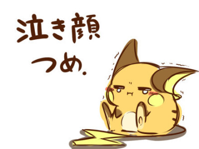皮卡丘哭的样子,看的心都化了!