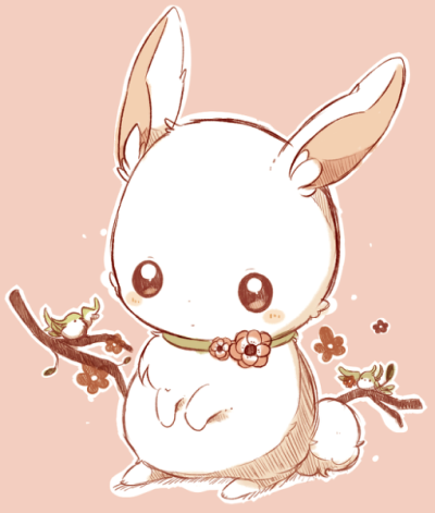 梅花小兔.