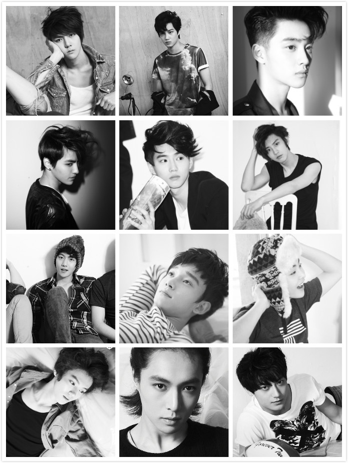 怀旧老图,出道前预告 *exo