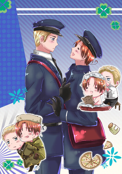 黑塔利亚独伊 保父多一字好评!