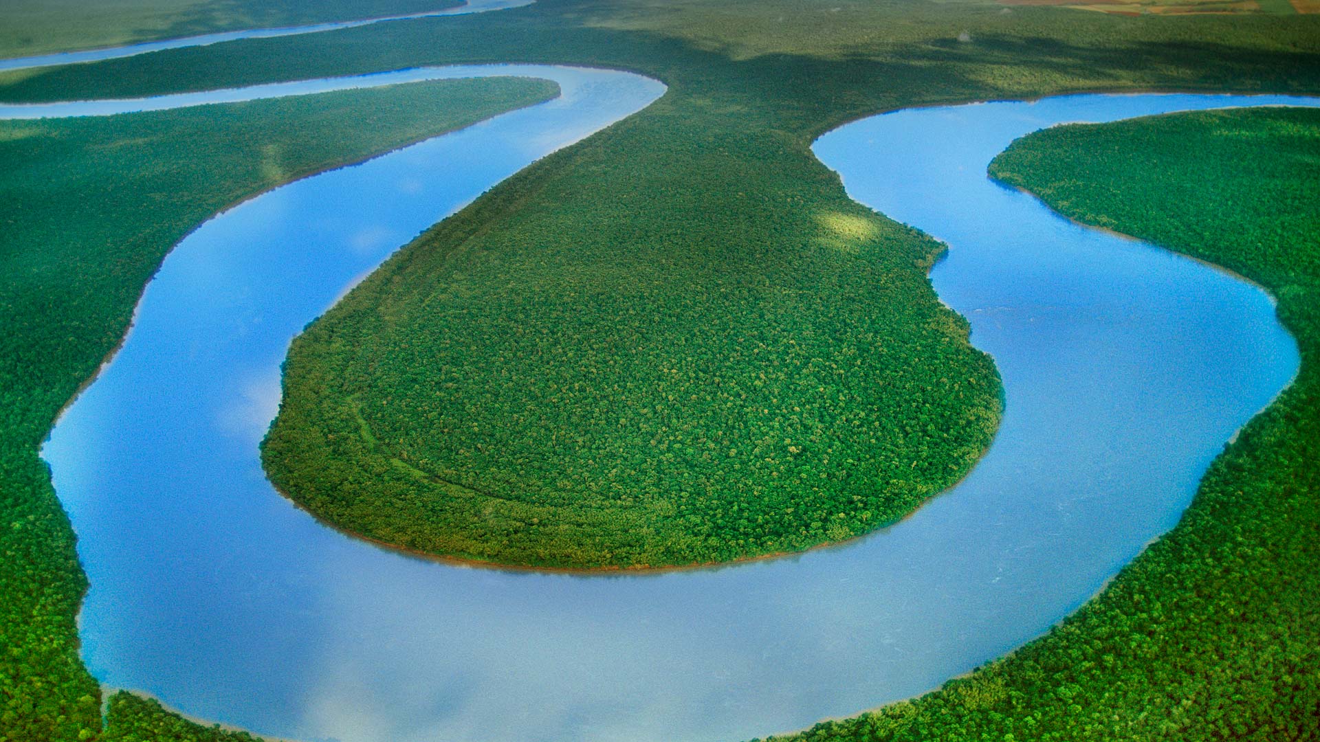 巴西河流湖泊图片