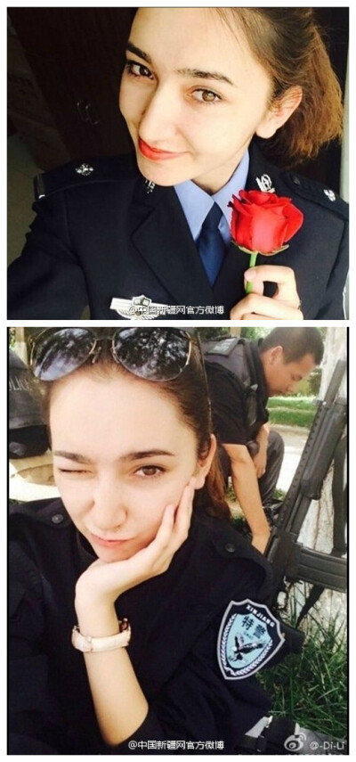 【中国美女图鉴】塔吉克族反恐前线女特警,可以抛弃检察长了.