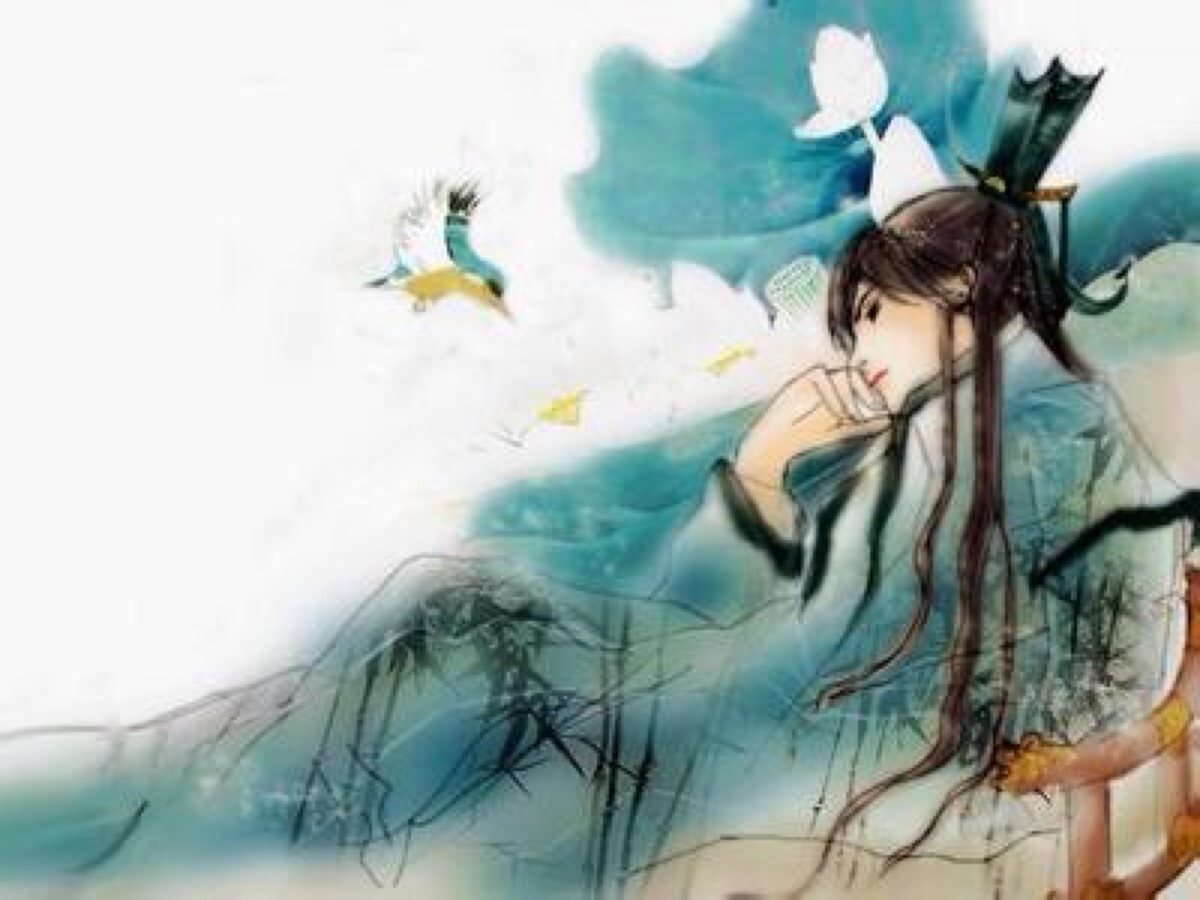 古风,美男,沉思