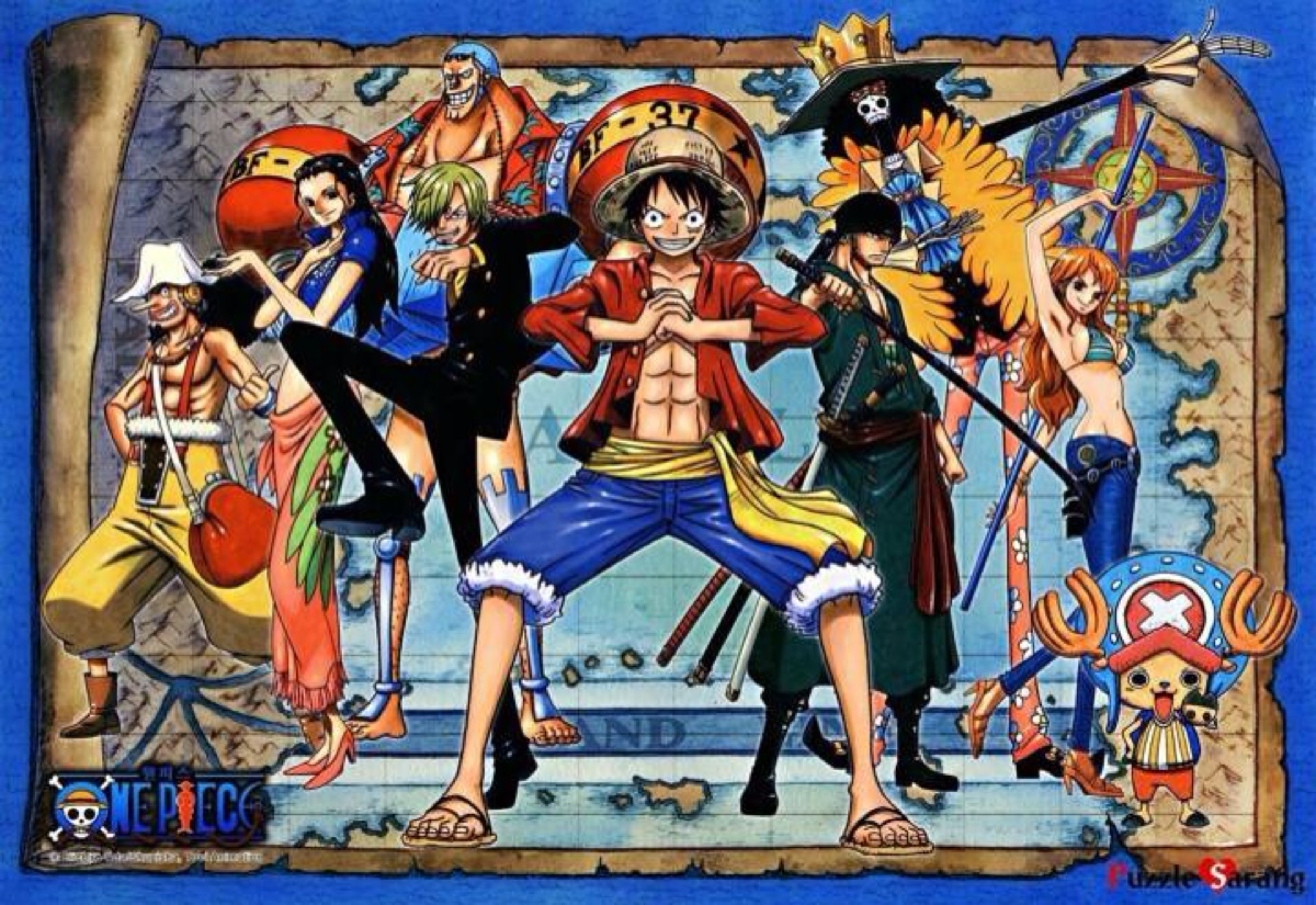 动漫 海贼王 壁纸 路飞 伙伴 帅