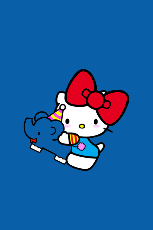 hello Kitty蓝色,hellokitty壁纸蓝色 hello kitty
