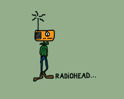 radiohead头像图片