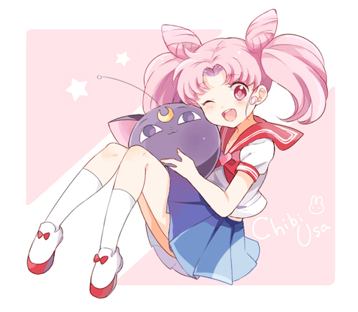 美少女战士,小小兔,动漫,二次元