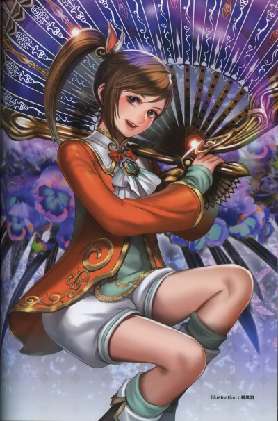 小乔真三国无双7原画