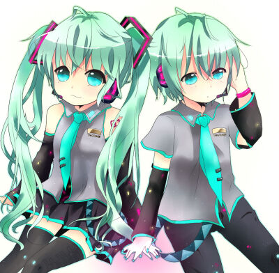 初音and她男友q萌