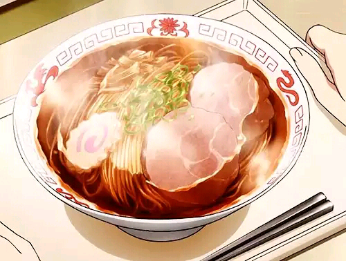 (动漫美食截图)