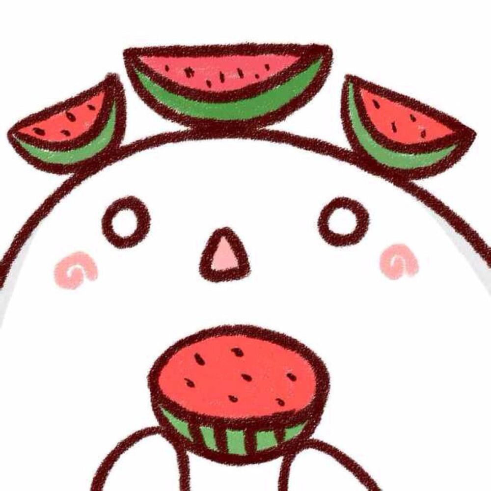 头像白糯米团颜文字君萌西瓜君治愈