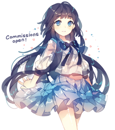 收集   点赞  评论  『沫沫』动漫原创 插画手绘 二次元 少女 唯美 萌