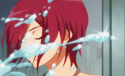 动漫gif~-松冈凛