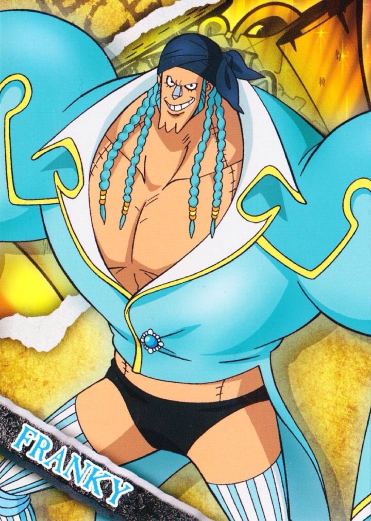 动漫 壁纸 海贼王 onepiece 弗兰奇