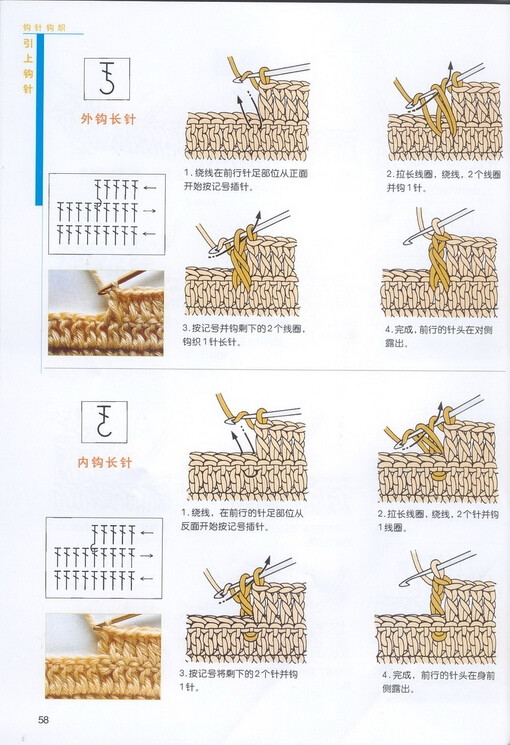 坐墩棒针编织方法图片