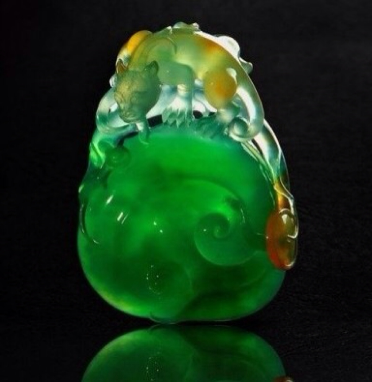 美到让人窒息的梦幻级翡翠