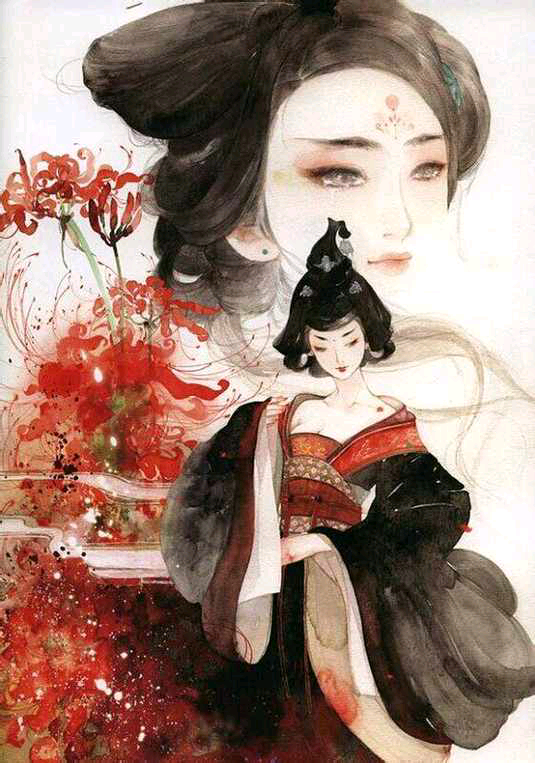 杨玉环,"四大美女"之一,古代 美女中丰腴肥硕之美的象征.