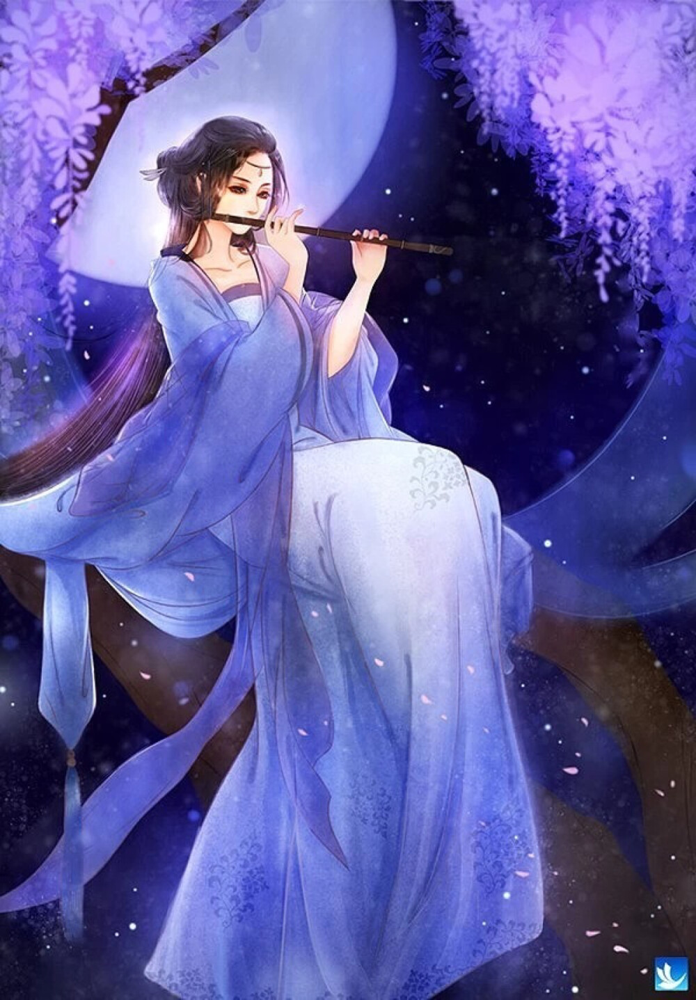 彼岸花.手绘,古风,美人.