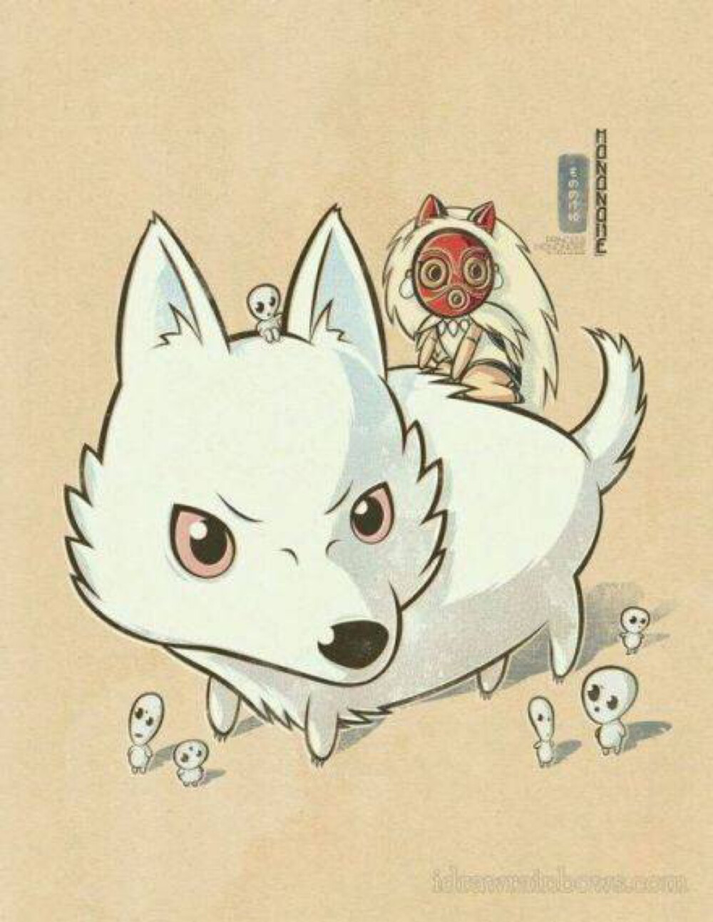 宫崎骏 q版动漫主角