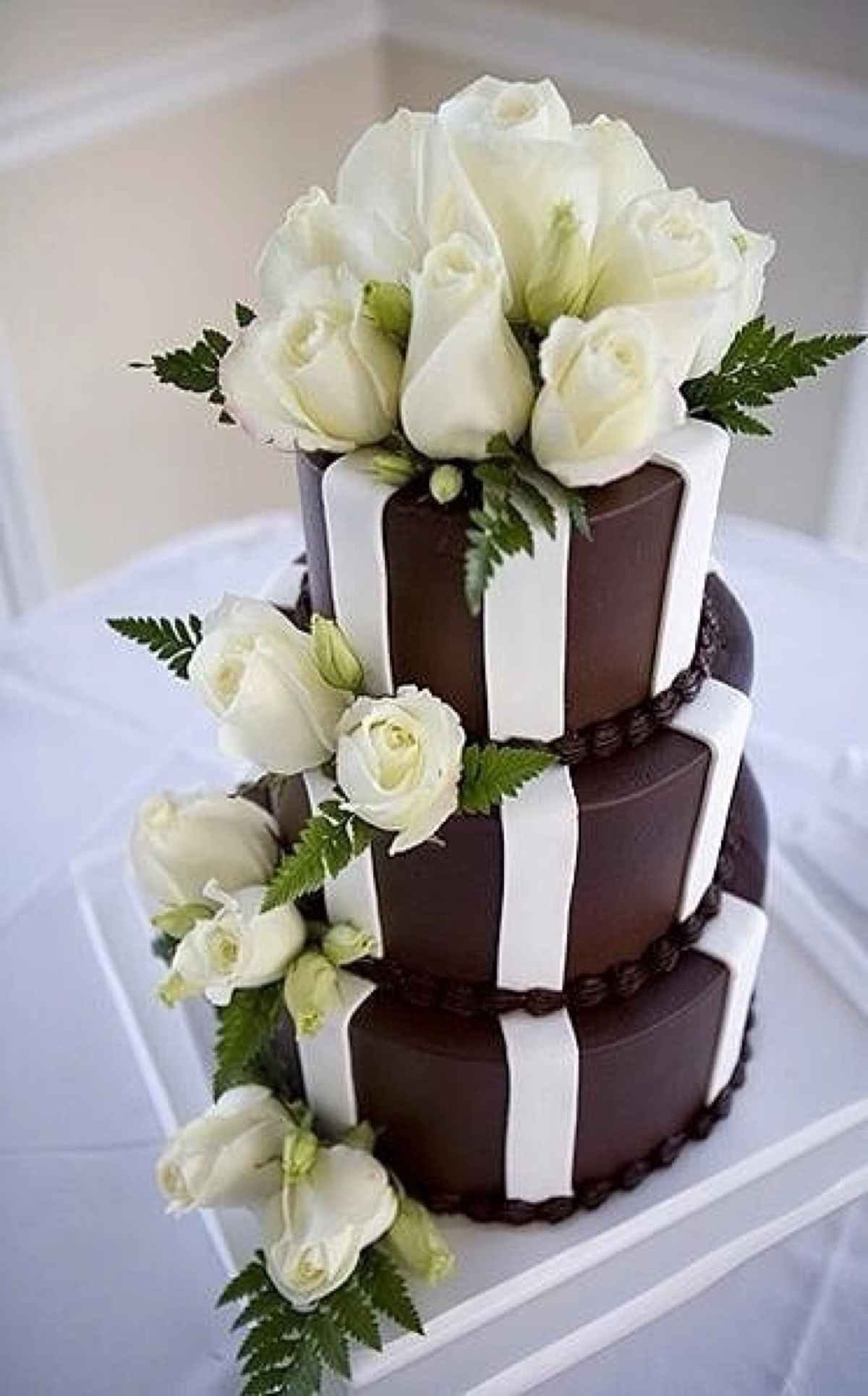 翻糖 婚礼 鲜花 巧克力 蛋糕 甜点