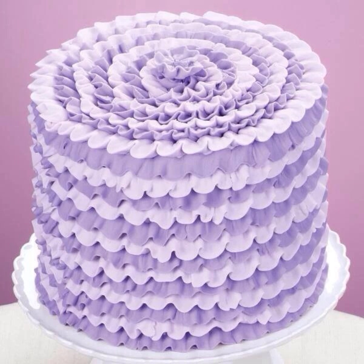翻糖 婚礼 鲜花 紫色 蛋糕 甜点