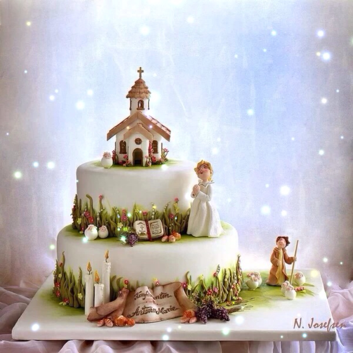 童话般的蛋糕