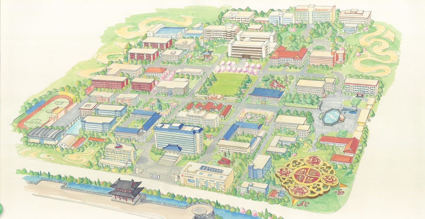 西北大学太白校区地图图片