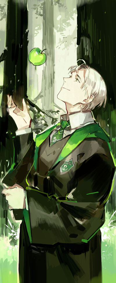 哈利波特 德拉克马尔福【来自pixiv】id=529590【侵删】