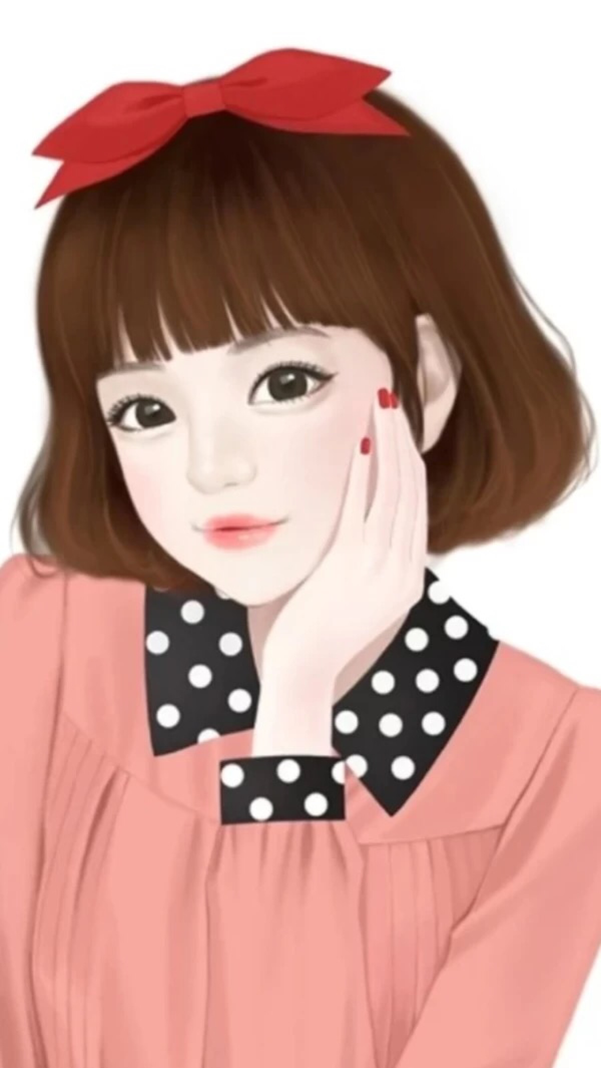 韩国手绘女孩enakei图片