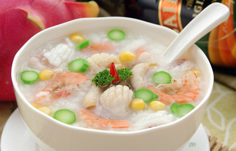 鲍鱼海鲜粥