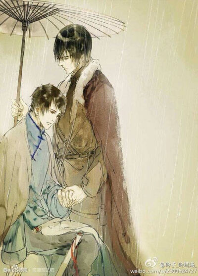 盗墓笔记 吴邪 张起灵 瓶邪 插画