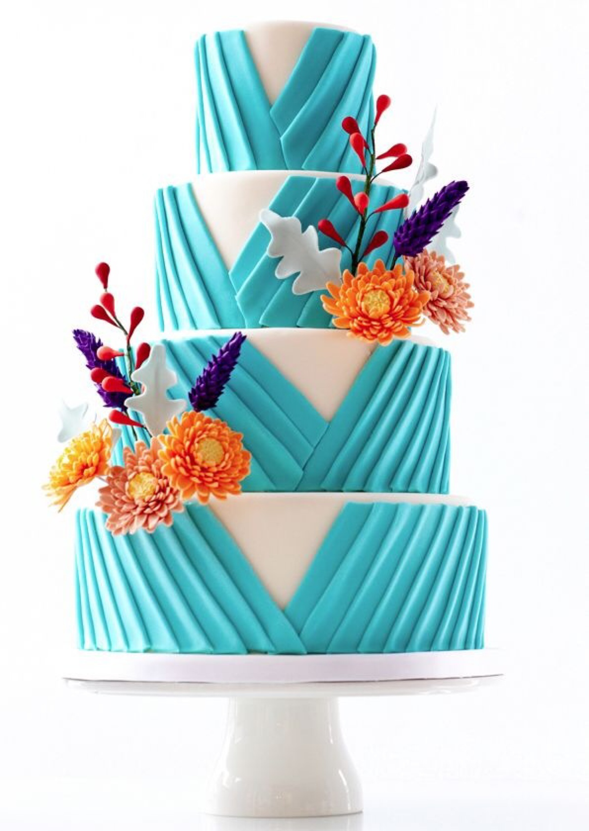 翻糖 蛋糕 婚礼 生日 鲜花 派对 布置