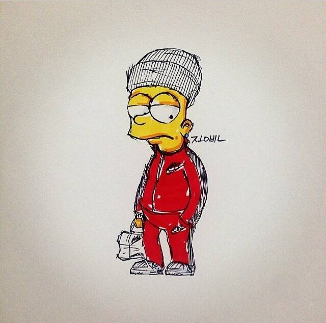 bart (from:新浪微博@辛普森一家)