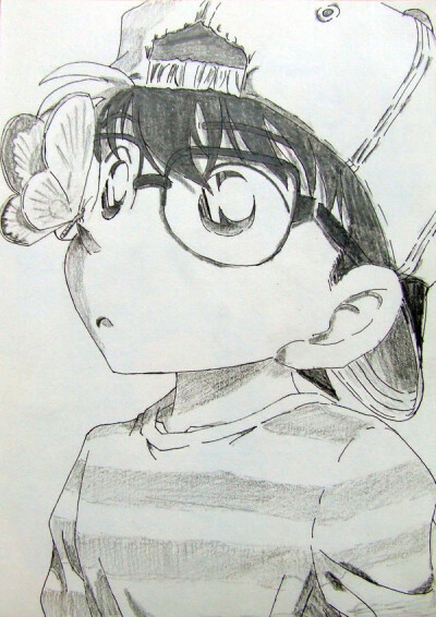 名侦探柯南,动漫动画,插图手绘彩绘