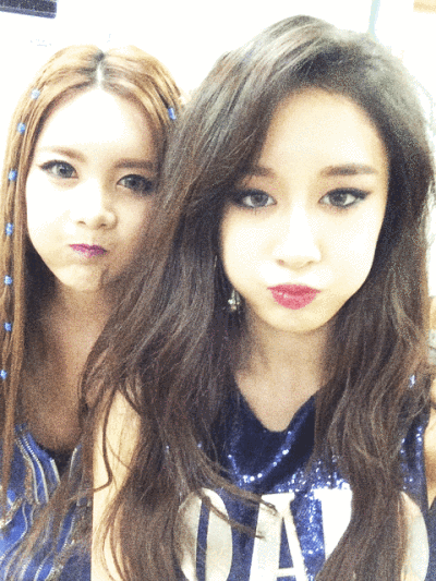 t-ara 朴智妍 李居丽