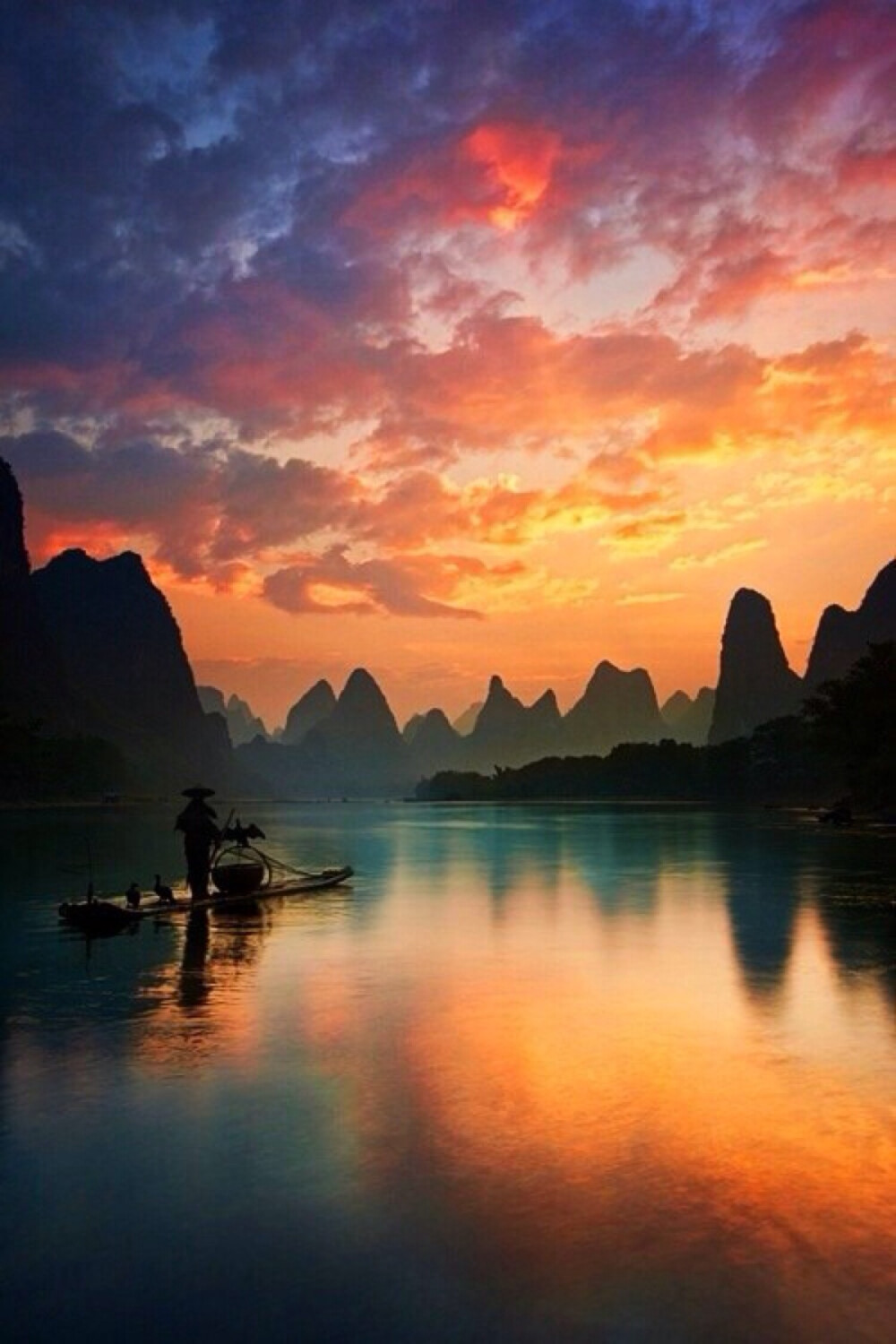 中国风景 竖屏壁纸图片