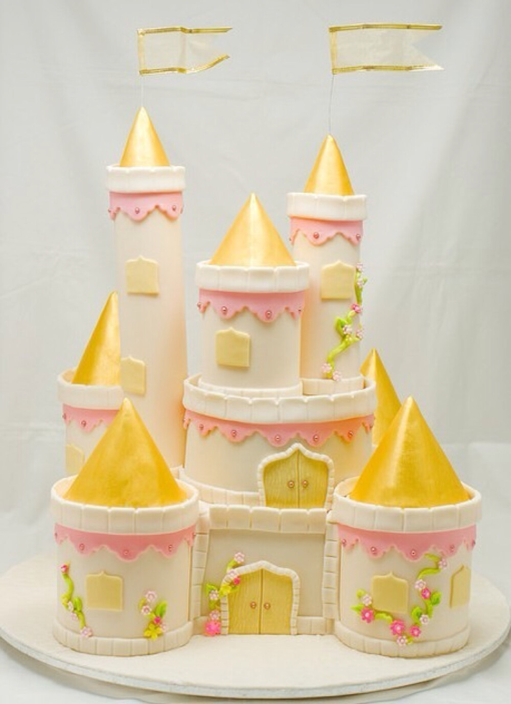 城堡系列 创意翻糖蛋糕赏析!