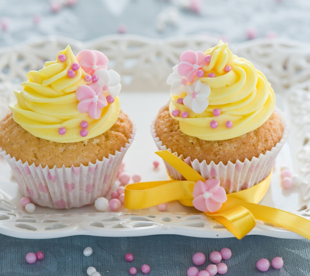 甜点·漂亮的奶油蛋糕