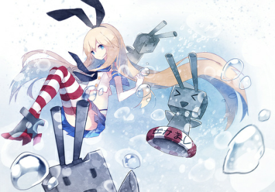 二次元 acg 舰队colletion 舰娘 少女 萌萌哒 插画 同人 pixiv/p站