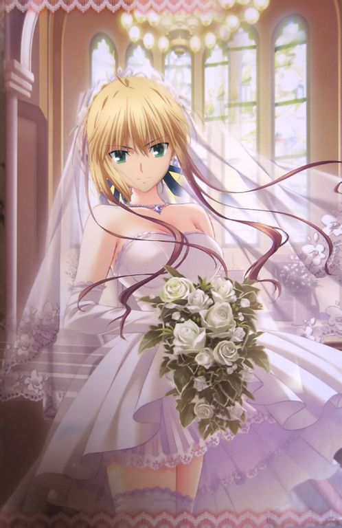 婚纱saber