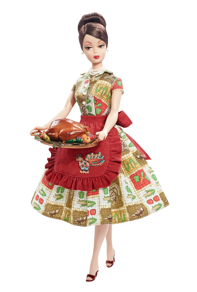 芭比娃娃 2010限量版 thanksgiving feast barbie doll 感恩节【价格
