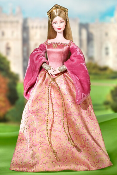 芭比娃娃 2003限量版 princess of england barbie doll 英格兰公主