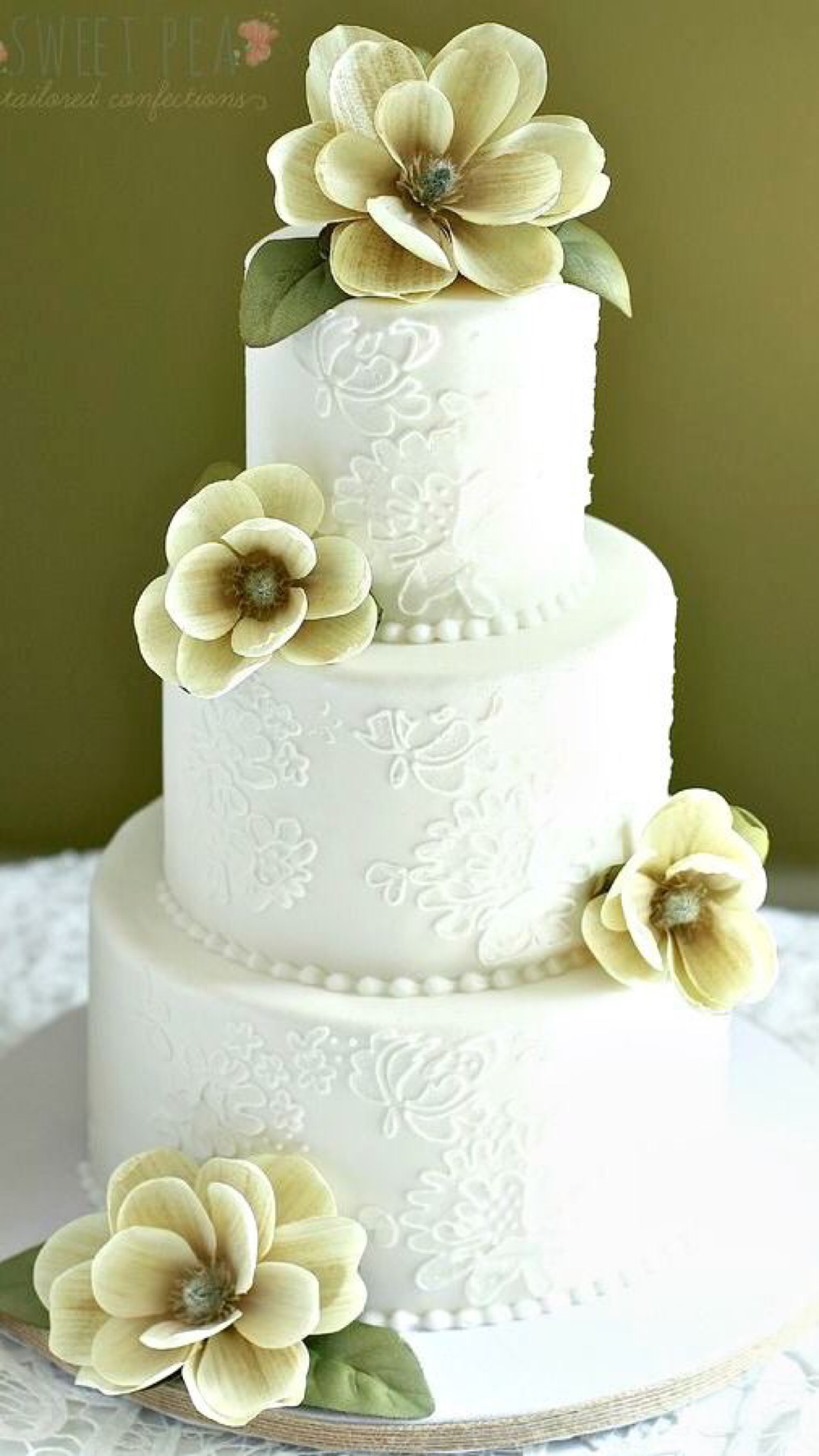 翻糖 蛋糕 生日 派对 创意 婚礼 鲜花